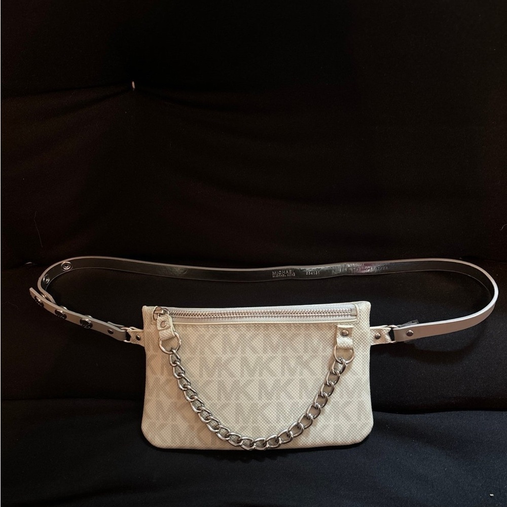 Michael Kors White Fanny Pack